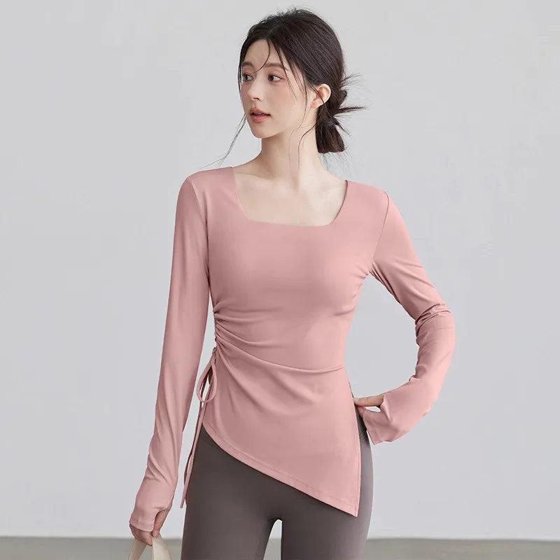 Saashi Autumn Slimming Chest-Padded Sports Top