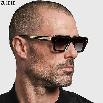 Saashi 2026 Square Sunglass Men Vintage Sunscreen Women Designer Fashion Glasses Gafas.