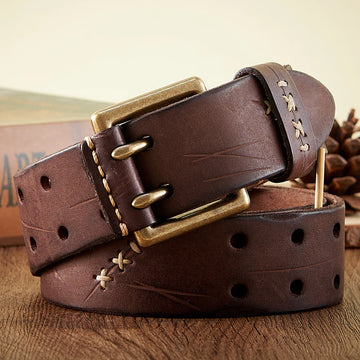 Saashi Vintage Double Pin Belt