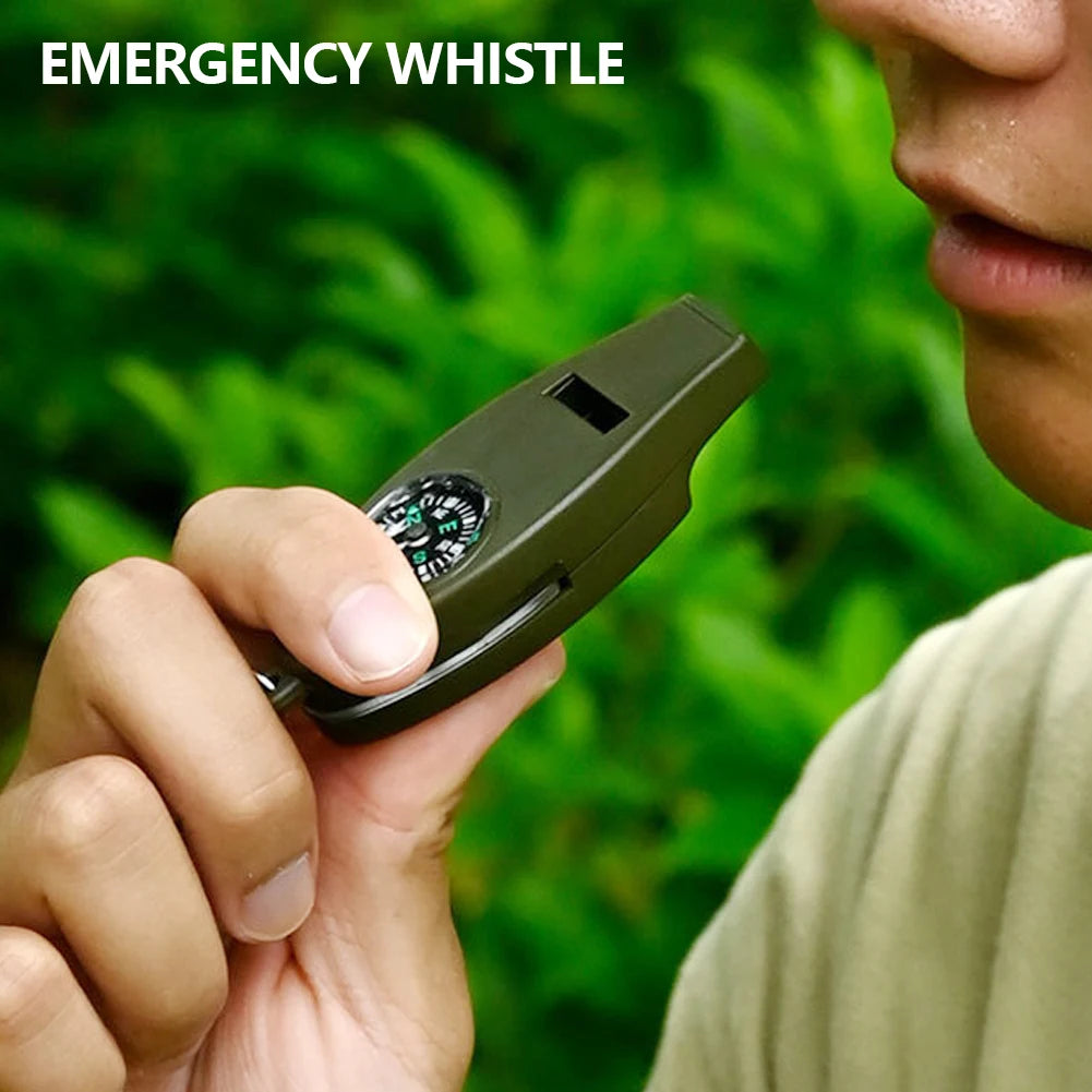 Saashi 4-in-1 Outdoor Survival Whistle & Multi-Tool