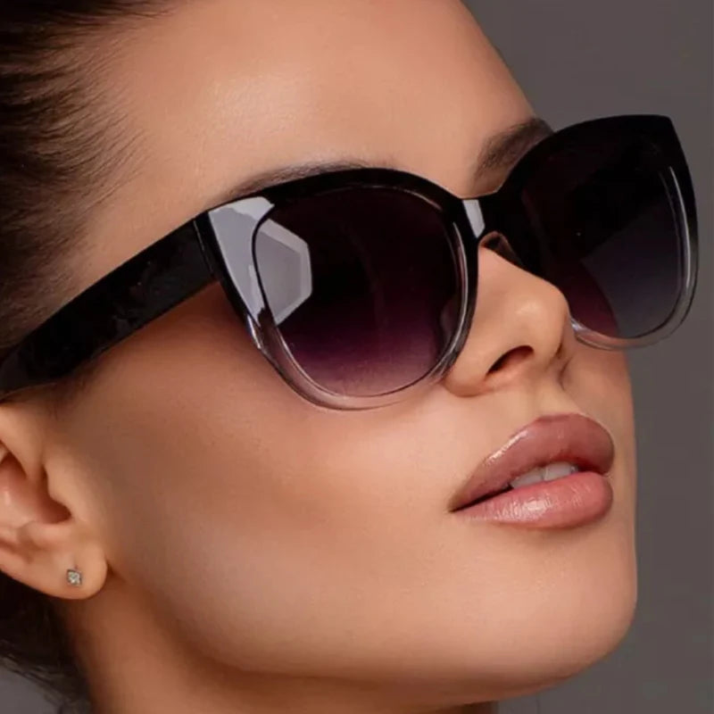Saashi Cat Eye Gradient Sunglasses