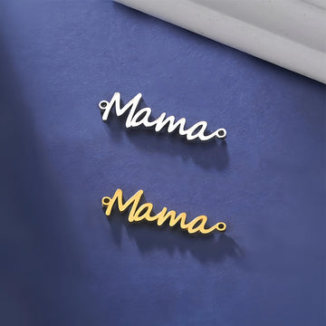 Saashi Mama Letter Jewelry Charms Set