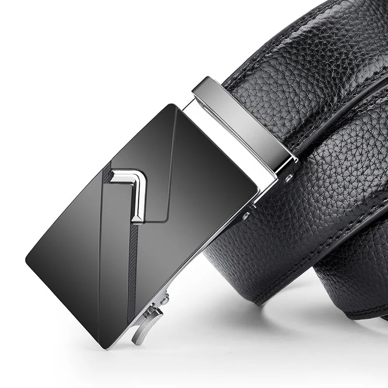 Saashi Ratchet Leather Belt
