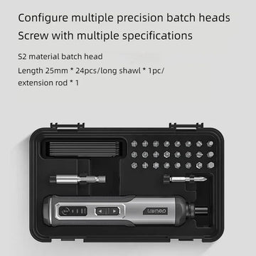 Saashi Cordless Electric Screwdriver Set