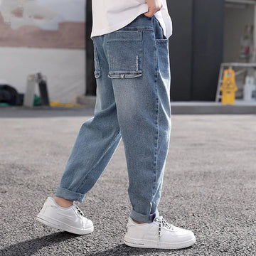 Saashi Spring Light Blue Boys’ Slim Denim Jeans