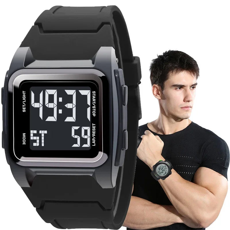 Saashi Digital Sport Military Watch