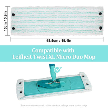 Saashi Flat Mop Replacement Head