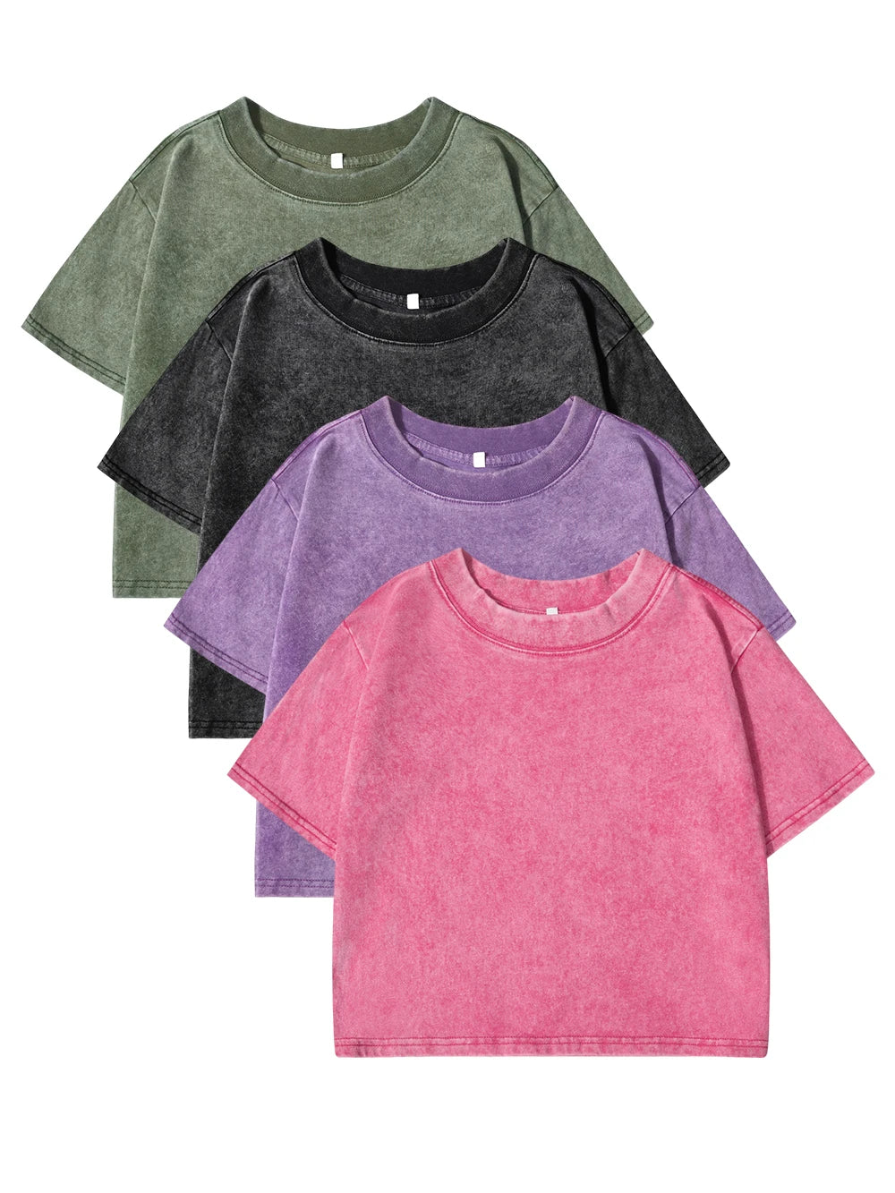 Saashi Cotton Loose O-Neck Tee