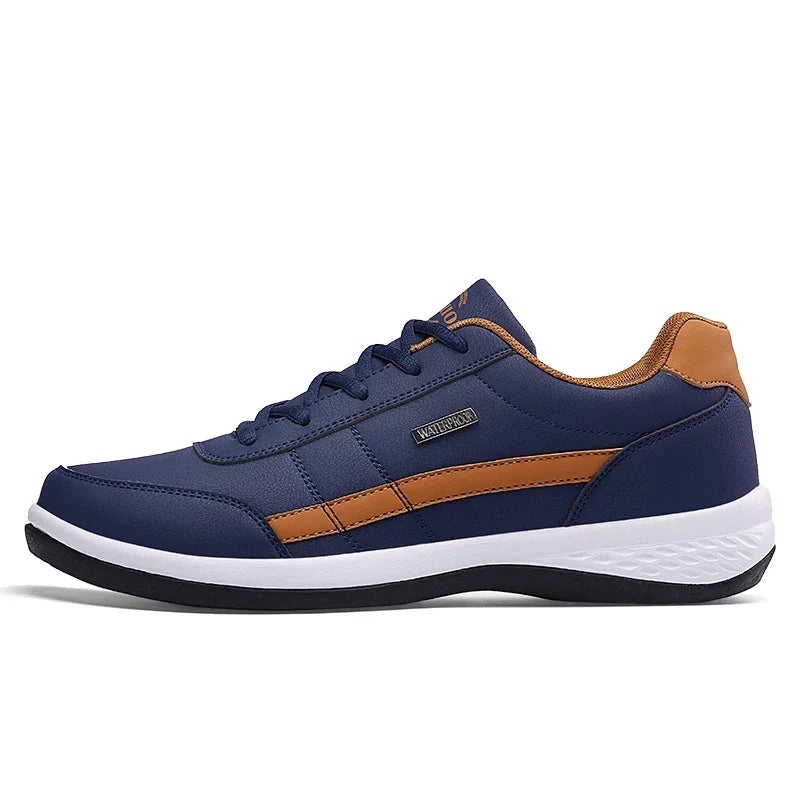 Saashi Leather Breathable Casual Sneakers