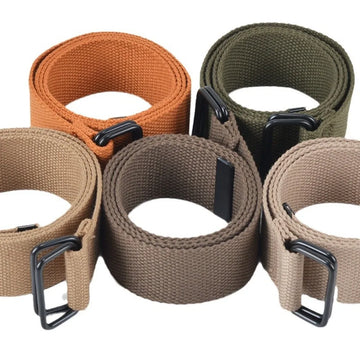 Saashi Double Ring Canvas Belt