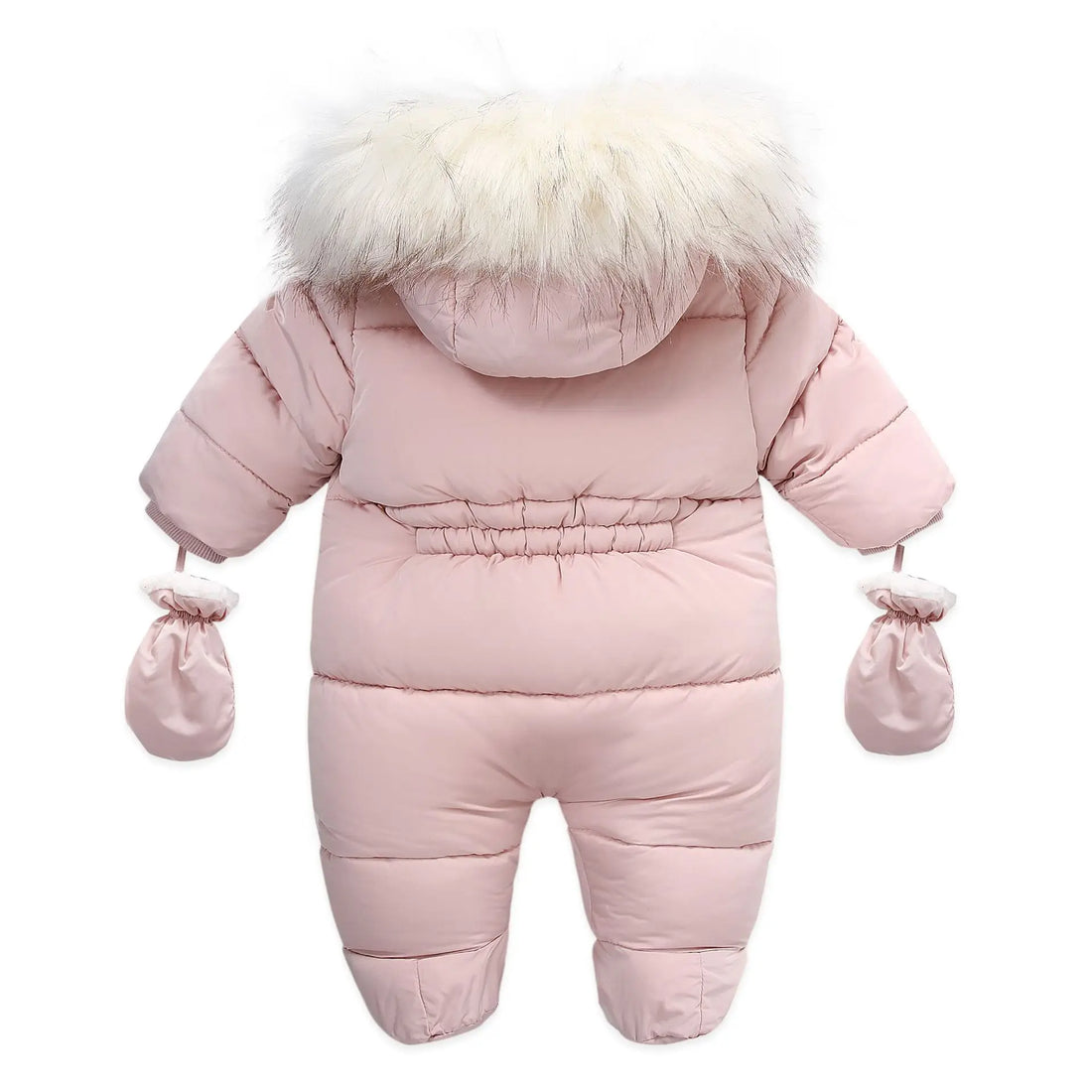 Saashi Thick Warm Fleece Hooded Baby Winter Romper