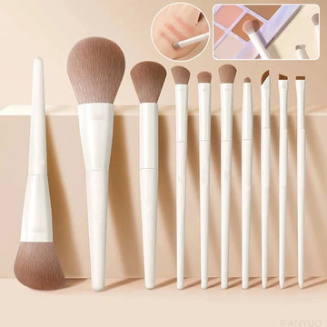 Saashi 5/7/10/12Pcs Makeup Brushes Tools Set Professional Eyeliner Eyeshadow Contour Powder.