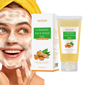 Saashi Turmeric Cleanser Soothing Facial Wash for Acne-Prone Skin 50g