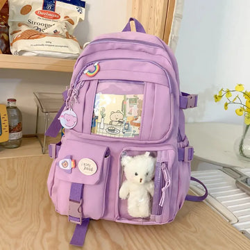 Saashi Fashion Girls Korean Style Backpack