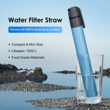 Saashi Mini Water Filter Straw - Portable Emergency System