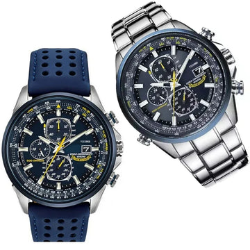 Saashi Luminous Chronograph Steel Watch